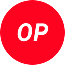 Logo de la Criptomoneda Optimism